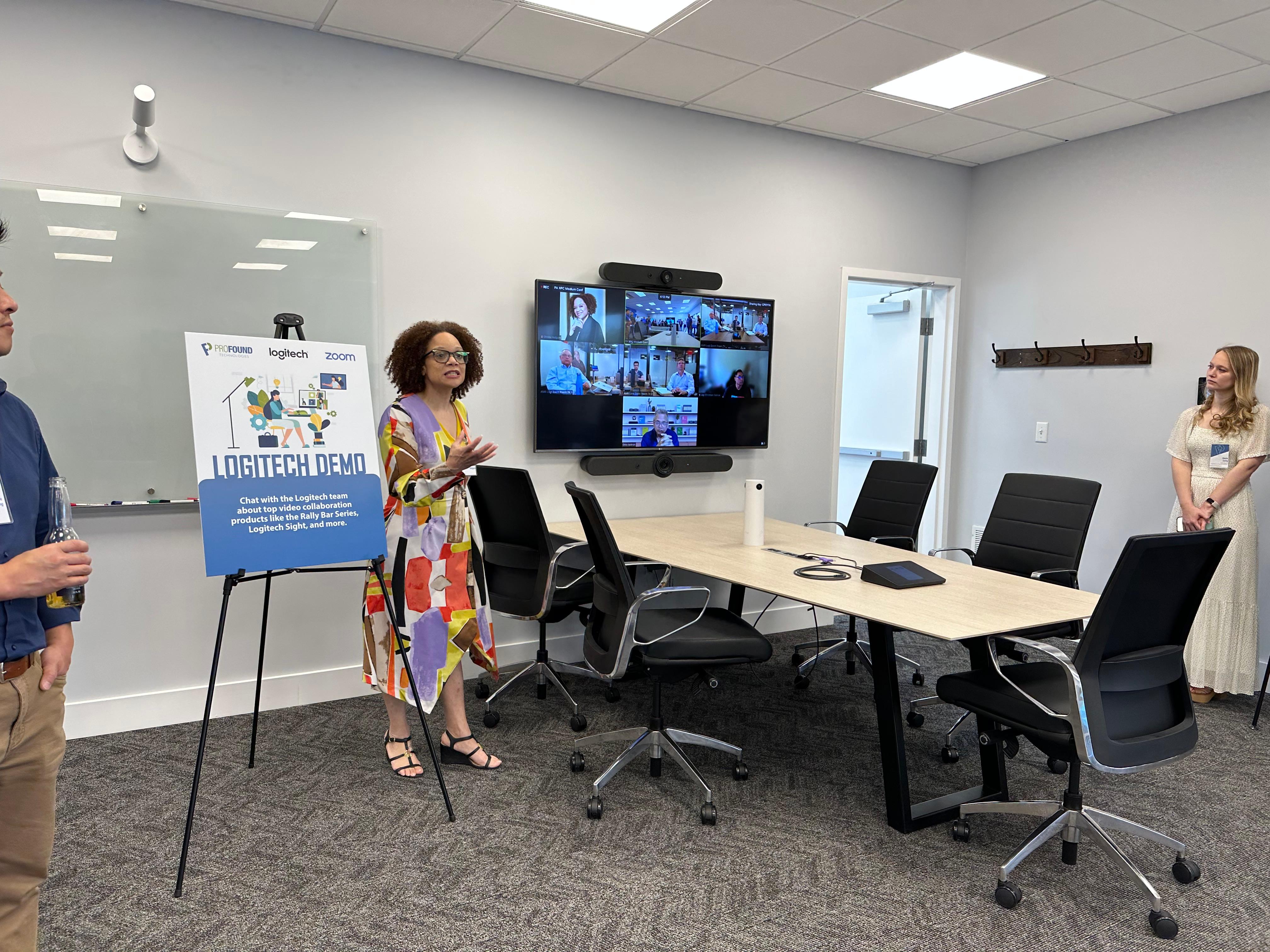 Empowering Hybrid Workspaces with Profound & Logitech