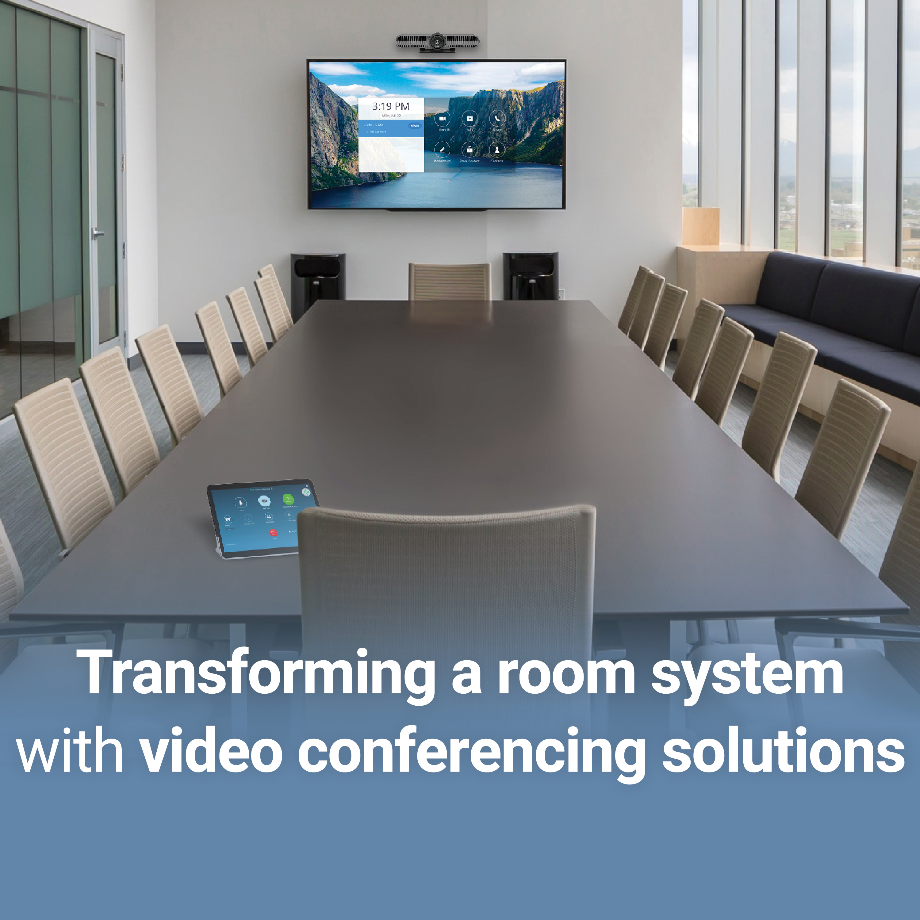 Transforming a Room System with Video Conferencing Solutions