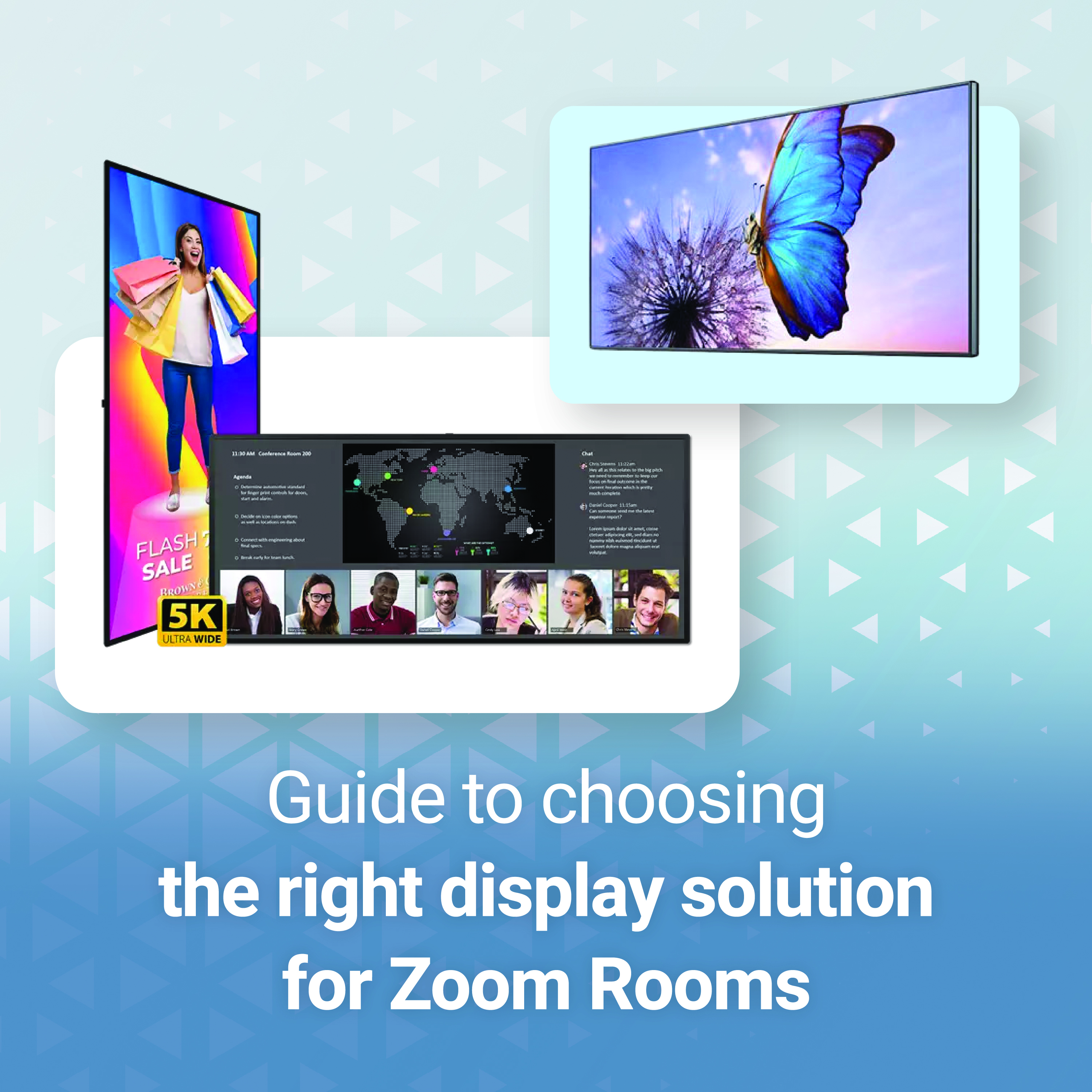 Guide to Choosing the Right Display Solution for Zoom Rooms