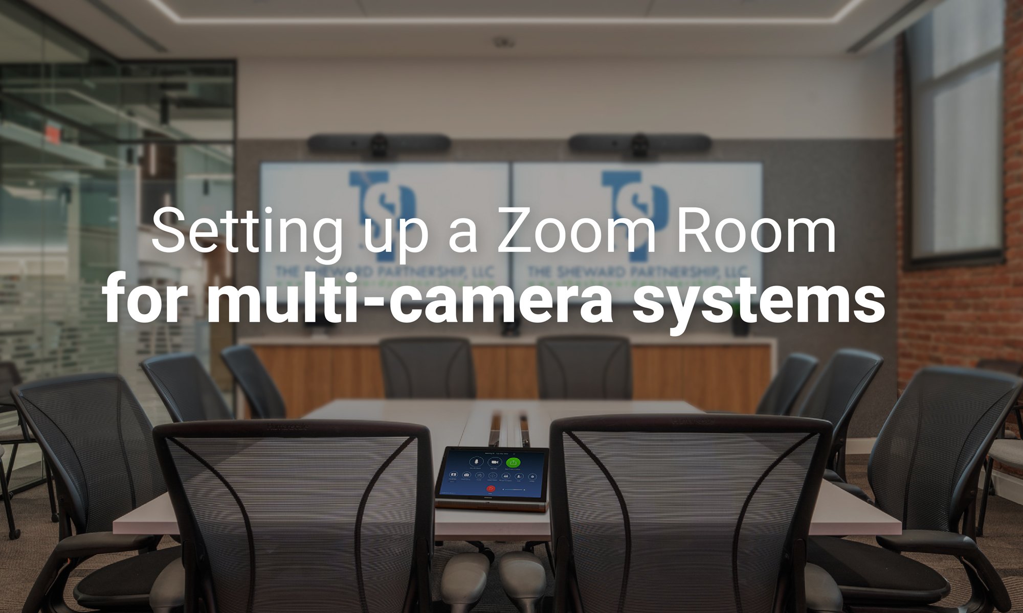 Setting up a Zoom Room for Multi-Camera Systems