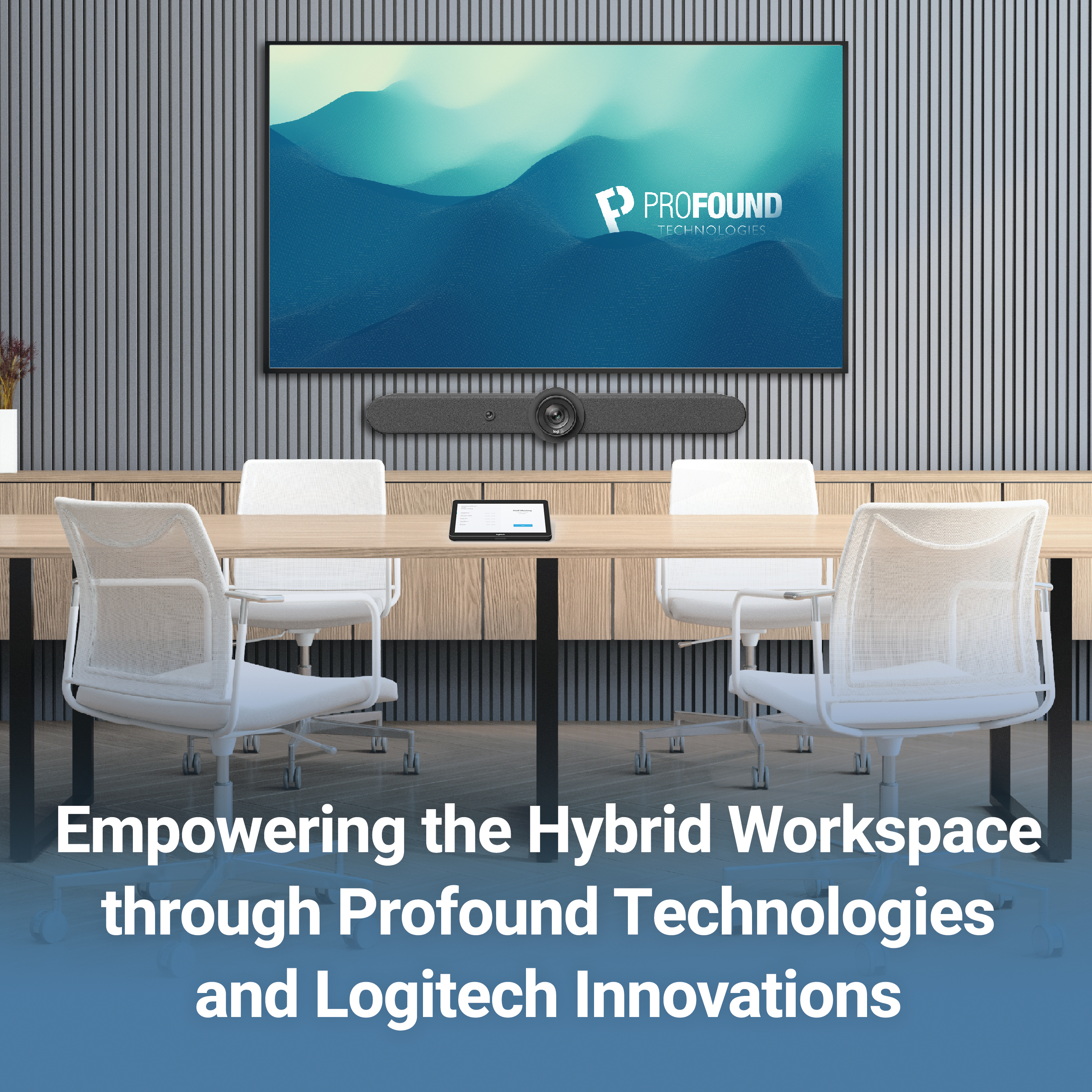 Empowering Hybrid Workspaces with Profound & Logitech